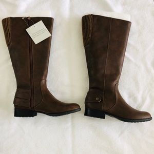 New w tags Life Stride Brown Wide Boots